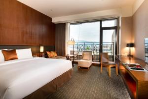 Letto o letti in una camera di Silks Place Yilan