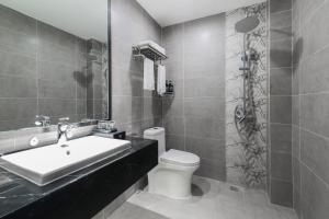 Koupelna v ubytování Zou Qu Ye Travel Hotel