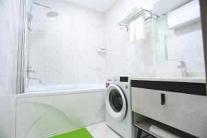 Koupelna v ubytování Hotel 777