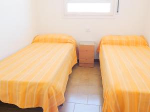 Postel nebo postele na pokoji v ubytování Bora 4-D