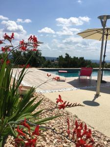 Foto dalla galleria di Luxury air-con Villa, heated pool, stunning views, nearby a lively village a Volx