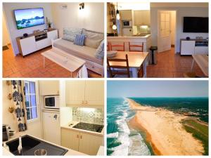 Køkken eller tekøkken på Cottage 40 **** Beach Golf Surf à pieds