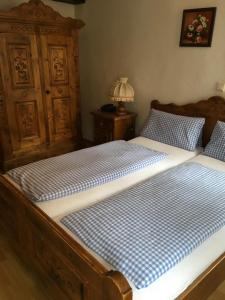 Postel nebo postele na pokoji v ubytování Hostaria del Castello