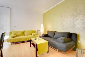 Ein Sitzbereich in der Unterkunft Apartments Villa Delia