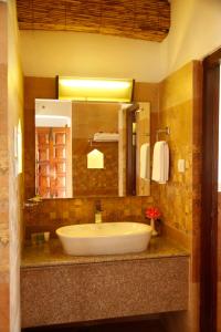 Un baño de Green Park Chitwan