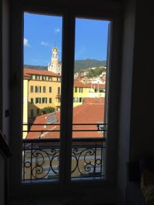 a view from a window of a building with a view at Matteotti 134 in Sanremo