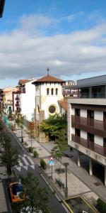 Budynek, w którym mieści się apartament