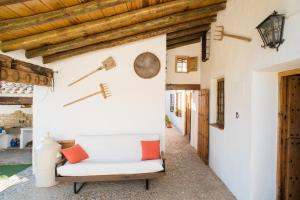 Posezení v ubytování Cortijo Rural Majolero