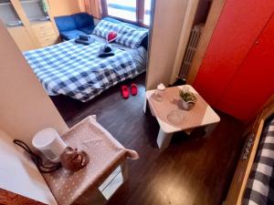 Posteľ alebo postele v izbe v ubytovaní La finestra sulla Via Lattea