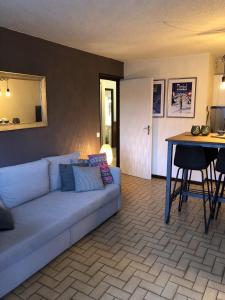 Posezení v ubytování Le Hameau des 4 Saisons