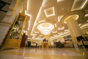 Majoituspaikan Casablanca Grand Hotel aula tai vastaanotto