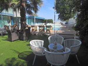 Zahrada ubytování Hotel Aristeo