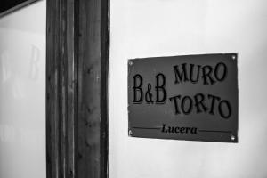 Certificato, attestato, insegna o altro documento esposto da B&B Muro Torto Lucera
