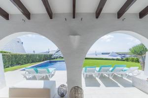 Bazén v ubytovaní Villa Bini Andu alebo v jeho blízkosti