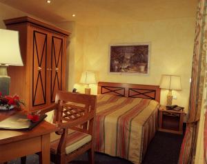 Postel nebo postele na pokoji v ubytování Hotel & Restaurant Alter Speicher