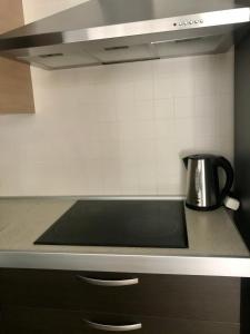 A kitchen or kitchenette at El Mocan Luxury Apartment