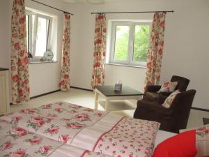 Apartmány U Procházků的休息区