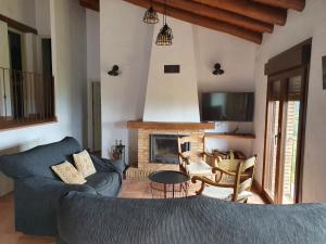 Posezení v ubytování Finca El Chaparral