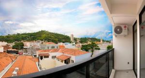 En balkong eller terrass på Hotel Casa Alfredo