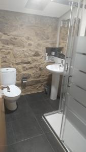 Koupelna v ubytování Casa Dos Fuelles