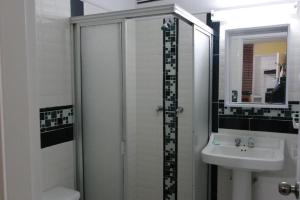 A bathroom at Casa Posada Amelia