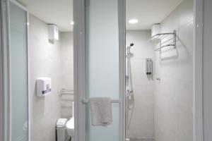 Koupelna v ubytování Place‧X Hotel