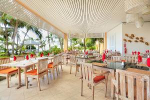 Restoran ili drugo mesto za obedovanje u objektu Cocotiers Hotel - Rodrigues