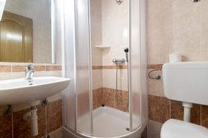 Koupelna v ubytování Hotel Ami - M