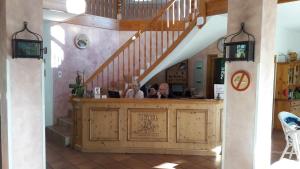 Vstupní hala nebo recepce v ubytování Hotel Rosengarten Leipzig-Naunhof