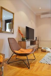 TV a/nebo společenská místnost v ubytování Nicola's