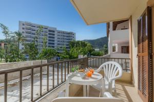 Balkón nebo terasa v ubytování Alcudia Apartments