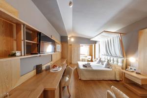 Istumisnurk majutusasutuses Hotel Spinale
