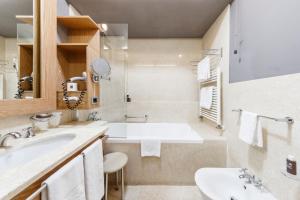 Vannituba majutusasutuses Hotel Spinale