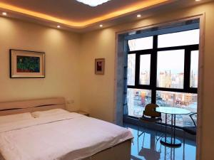 Krevet ili kreveti u jedinici u okviru objekta Utopia Apartment