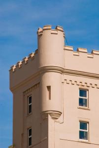 a building with a tower on top of it at Norbreck Castle Hotel & Spa in Blackpool