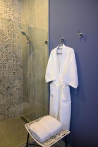 Ett badrum på Lapazul Boutique Hotel