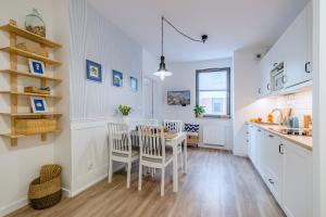 Kuchyň nebo kuchyňský kout v ubytování Anchor Apartments MARINE