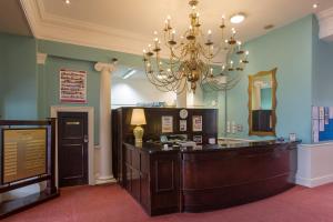 
The lobby or reception area at The Royal Albion Seafront Hotel

