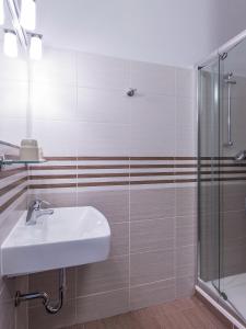 Koupelna v ubytování EA Horský Hotel Hájenka