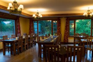 Restaurace v ubytování Petrohue Lodge