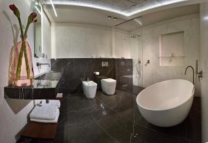 Kúpeľňa v ubytovaní Hotel Stary