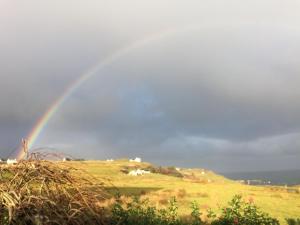 Náttúran í nágrenni gistihússins