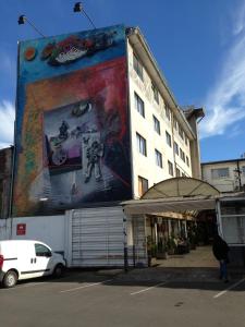 Budova, kde se hotel nachází