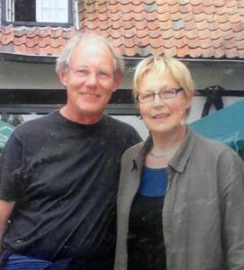 a man and a woman standing next to each other at De Bolderie in Markelo