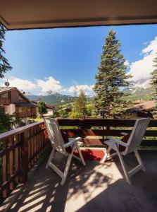 Nespecifikovaný výhled na hory nebo výhled na hory při pohledu z apartmánu