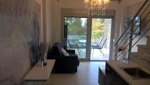 Posezení v ubytování Divine Luxury Apartments