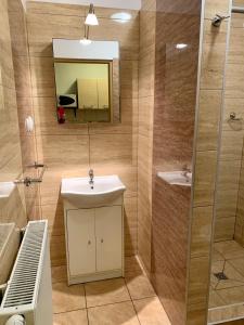 Een badkamer bij Monti Domki całoroczne