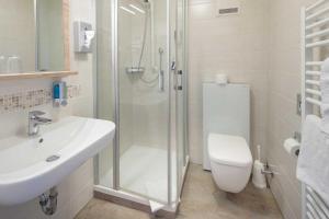 Koupelna v ubytování Hotel Pockinger Hof