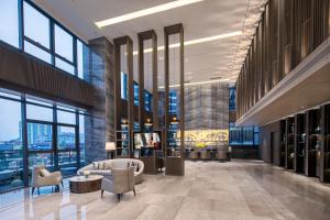 אזור ישיבה ב-Ascott Songshan Lake Dongguan