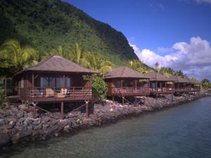 Lalomanu的住宿－阿迦珊瑚礁度假村及Spa酒店，相簿中的一張相片